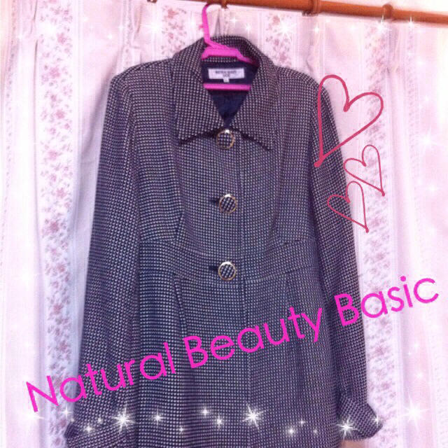 NATURAL BEAUTY BASIC(ナチュラルビューティーベーシック)のNatural Beauty Basic コート レディースのジャケット/アウター(ロングコート)の商品写真