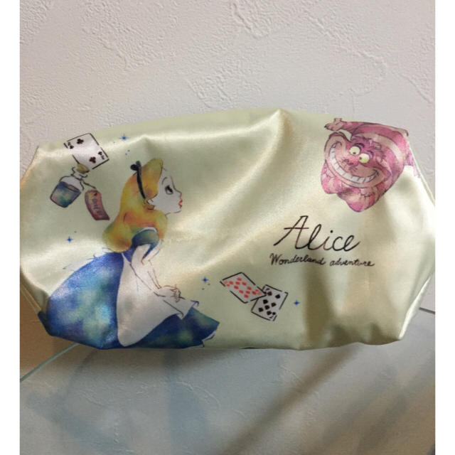 Disney(ディズニー)のディズニー ポーチ 筆箱 アリス レディースのファッション小物(ポーチ)の商品写真