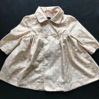 ベビーギャップ(babyGAP)の【Baby gap】75 80 女の子 トレンチコート レインコート 撥水加工(ジャケット/コート)