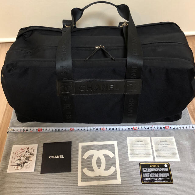 CHANEL - シャネル スポーツライン ボストンバッグ A26170 ネイビー 美 CHANEL - シャネル スポーツライン ボストンバッグ A26170 ネイビー 美