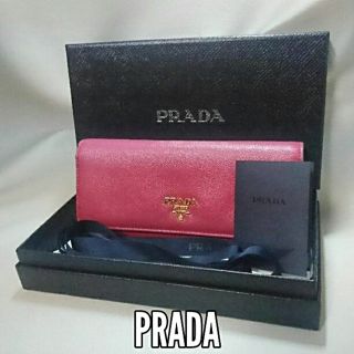 プラダ(PRADA)のkei様専用❤️PRADA サフィアーノ 長財布 ピンク❤️(財布)