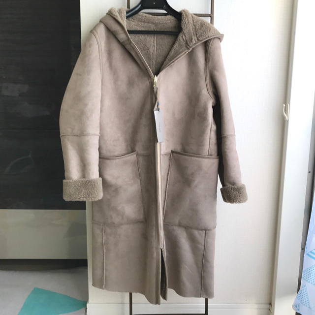 ZARA - ZARA 今期 新品フェイクムートンコートの通販 by Petite｜ザラならラクマ