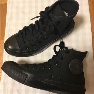 コンバース(CONVERSE)のコンバース オールスター ハイカットスニーカー ブラック 23㎝(スニーカー)