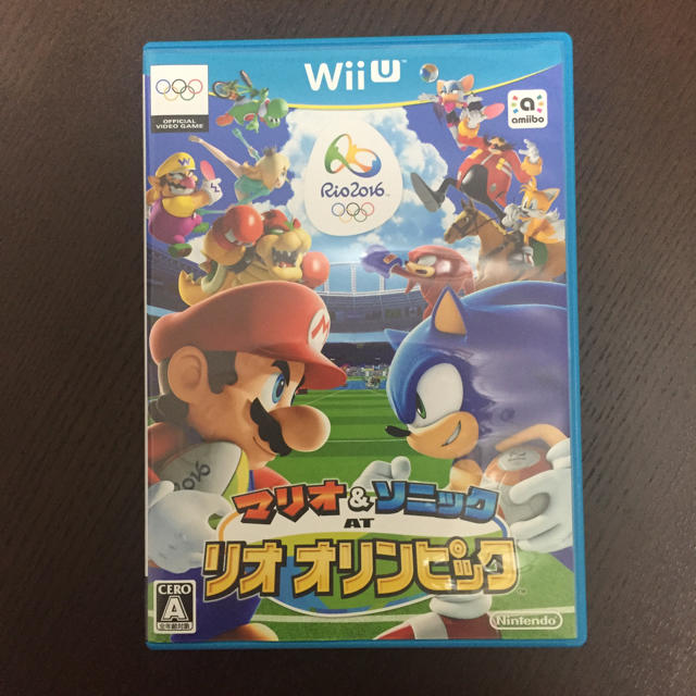 Wii U(ウィーユー)のマリオ＆ソニック リオ オリンピック WiiU エンタメ/ホビーのゲームソフト/ゲーム機本体(家庭用ゲームソフト)の商品写真