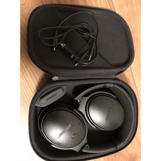 ボーズ(BOSE)のBOSE QuietComfort35 ノイズキャンセリングヘッドホン(ヘッドフォン/イヤフォン)