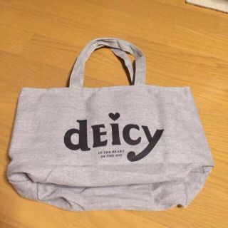 デイシー(deicy)のDEicy特製巾着付きトート(トートバッグ)