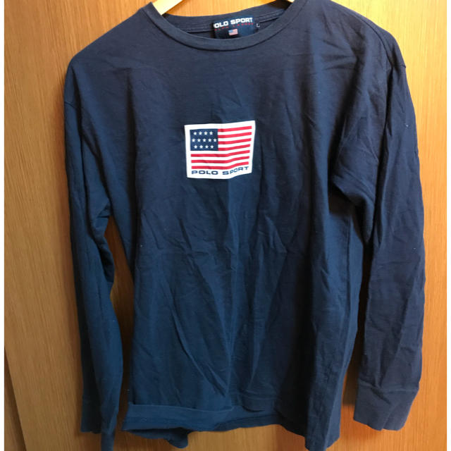 POLO RALPH LAUREN(ポロラルフローレン)のポロスポーツ ラルフローレン ロンT 星条旗 メンズのトップス(Tシャツ/カットソー(七分/長袖))の商品写真