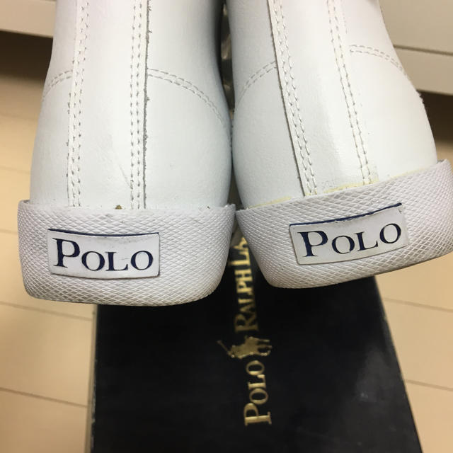 POLO RALPH LAUREN(ポロラルフローレン)のpolo 白スニーカー レディースの靴/シューズ(スニーカー)の商品写真