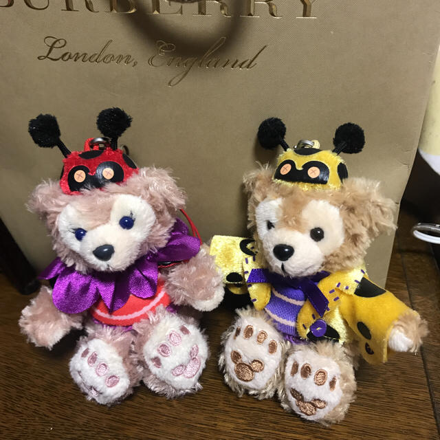 ダッフィー(ダッフィー)のduffy shelliemay ストラップセット エンタメ/ホビーのおもちゃ/ぬいぐるみ(ぬいぐるみ)の商品写真