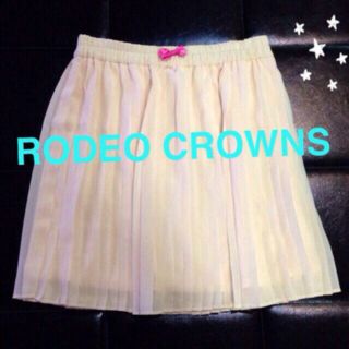 ロデオクラウンズ(RODEO CROWNS)のRODEOCROWNS♡プリーツスカート(ミニスカート)