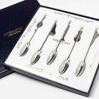 ミキモト(MIKIMOTO)のMills shopさま 専用 ミキモト 楽器スプーン5本セット (カトラリー/箸)