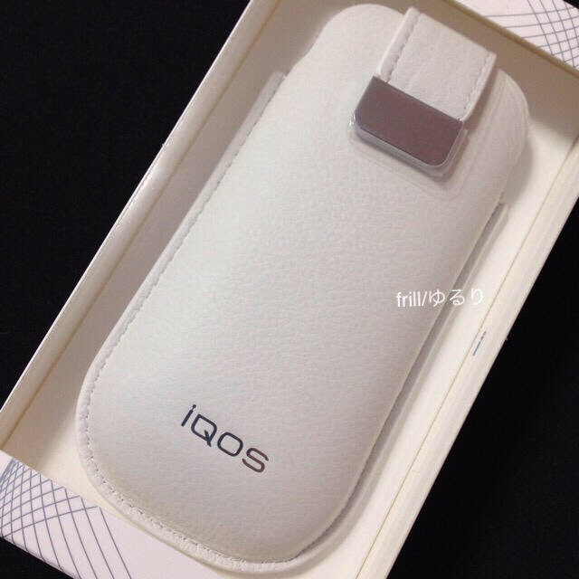 IQOS(アイコス)のiQOS アイコス ケース レザーポーチ 純正 メンズのファッション小物(タバコグッズ)の商品写真