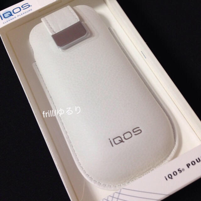 IQOS(アイコス)のiQOS アイコス ケース レザーポーチ 純正 メンズのファッション小物(タバコグッズ)の商品写真