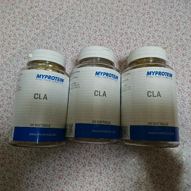 MYPROTEIN(マイプロテイン)のCLA 60錠×3個 コスメ/美容のダイエット(ダイエット食品)の商品写真