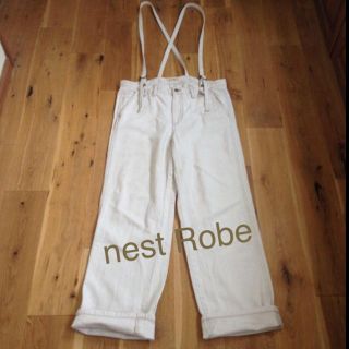 ネストローブ(nest Robe)のnestRobe✳︎ホワイトワイドパンツ(カジュアルパンツ)