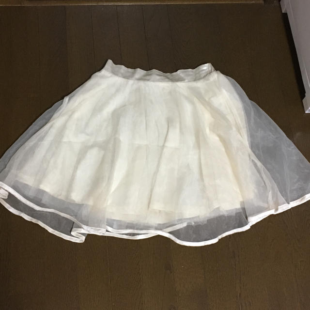 GRL(グレイル)のオーガンジー フレアスカート レディースのスカート(ミニスカート)の商品写真