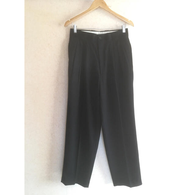2タックワイドスラックス 古着 black | isellgroup.com.au