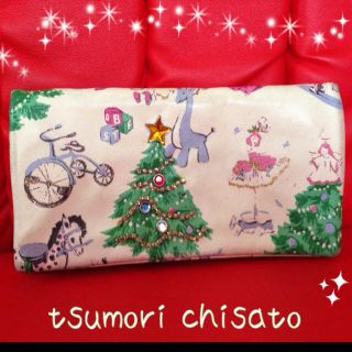 ツモリチサト(TSUMORI CHISATO)のツモリチサト 長財布♡クリスマス柄(財布)