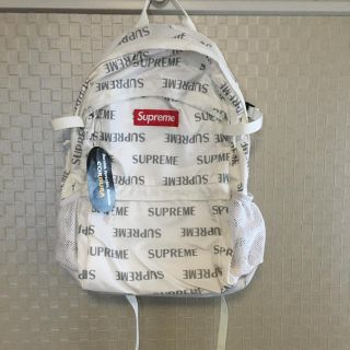 シュプリーム(Supreme)のけんしょう様専用！シュプリーム リフレクティブ　バックパック　ホワイト(バッグパック/リュック)