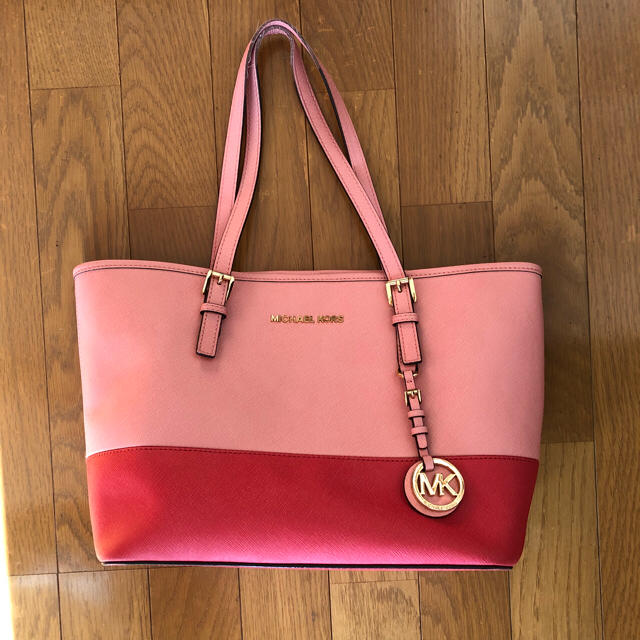 Michael Kors - マイケルコース バイカラートートバッグの通販 by