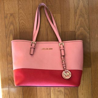 MICHEALKORS マイケルコース バイカラー トートバッグ