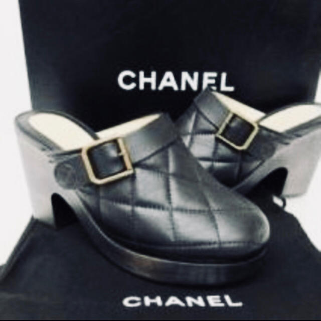 CHANEL(シャネル)のシャネル(CHANEL)　サボ　カーフスキン レディースの靴/シューズ(ミュール)の商品写真