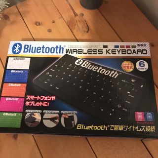 bluetooth 小型ワイヤレスキーボード 黒(PC周辺機器)