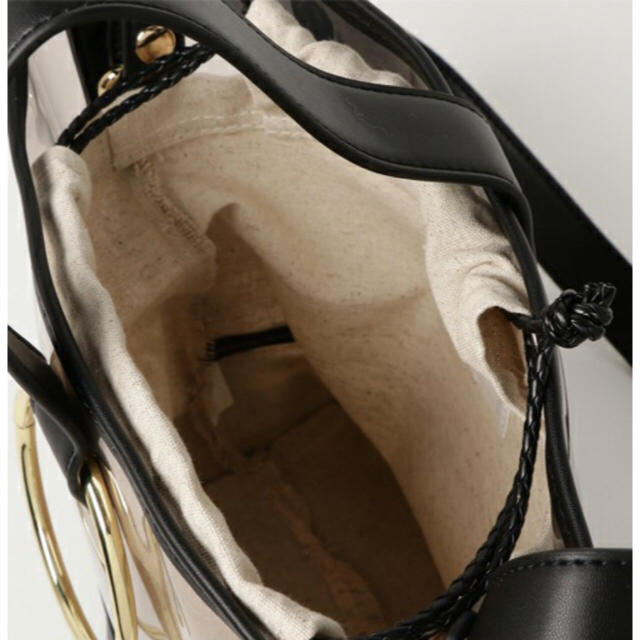 SLOBE IENA(スローブイエナ)のSLOBE IENA＊クリアMIXバスケットバッグ レディースのバッグ(かごバッグ/ストローバッグ)の商品写真