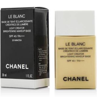 シャネル(CHANEL)のCHANEL ル ブラン バーズ ルミエール 20 ミモザ イエロー SPF40(化粧下地)