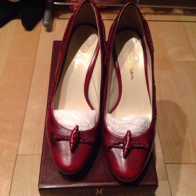 Cole Haan(コールハーン)のColeHaanボルドーパンプス レディースの靴/シューズ(ハイヒール/パンプス)の商品写真