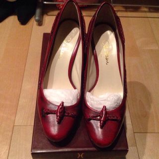 コールハーン(Cole Haan)のColeHaanボルドーパンプス(ハイヒール/パンプス)