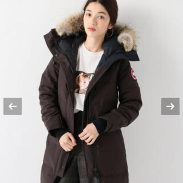 CANADA GOOSE(カナダグース)の新品 マッケンジー  ブラウンMサイズ☆新品☆今期色 レディースのジャケット/アウター(ダウンジャケット)の商品写真