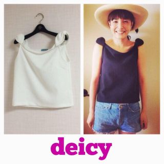 デイシー(deicy)の梨花着用 deicy 新品トップス(シャツ/ブラウス(半袖/袖なし))