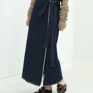 ビームス(BEAMS)のDemi-Luxe BEAMS WAVEN 別注 ラップスカートビームス(ロングスカート)