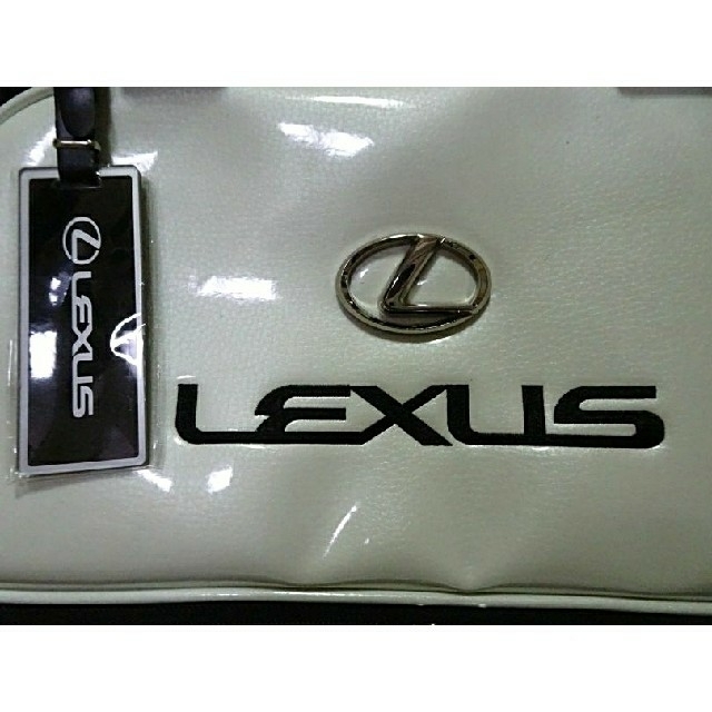 トヨタ - LEXUS レクサス ボストンバッグ ゴルフ用 白の通販 by トヨタ - LEXUS レクサス ボストンバッグ ゴルフ用 白の通販 by