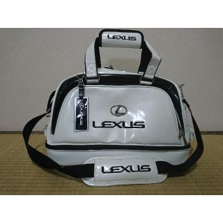 ＊LEXUS ＊　カーボン調　ボストンバッグ　未使用