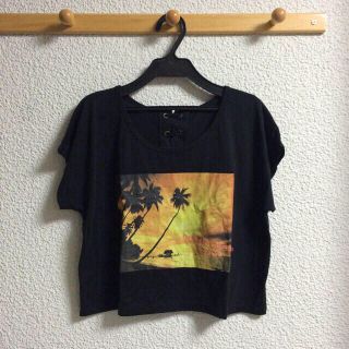 マジェスティックレゴン(MAJESTIC LEGON)の<値下げ！>マジェ♡バック編上げTシャツ(Tシャツ(半袖/袖なし))