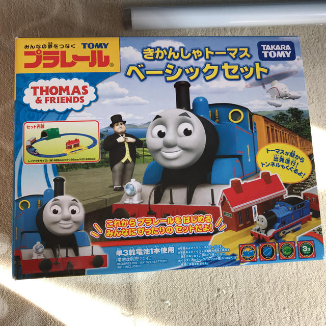 Takara Tomy(タカラトミー)のきかんしゃトーマス ベーシックセット キッズ/ベビー/マタニティのおもちゃ(電車のおもちゃ/車)の商品写真