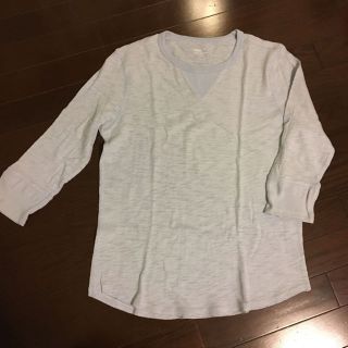 ギャップ(GAP)のGap 七分袖Tシャツ 水色(その他)