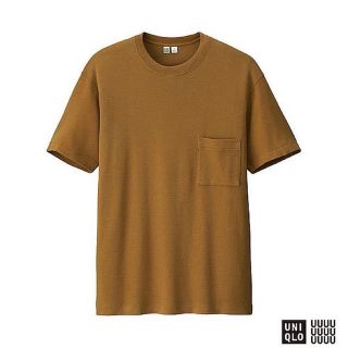 ユニクロ(UNIQLO)のユニクロU クルーネックTシャツ ブラウン XLサイズ(その他)