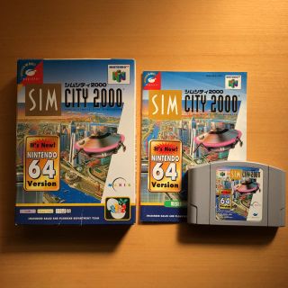 ニンテンドウ64(NINTENDO 64)のSIMCITY シムシティ 2000 NINTENDO64 Version(家庭用ゲームソフト)