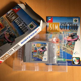 Sim City シムシティー64 Nintendo64DD専用ソフト