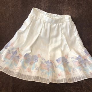 ウィルセレクション(WILLSELECTION)のウィルセレクション♡花柄スカート(ひざ丈スカート)