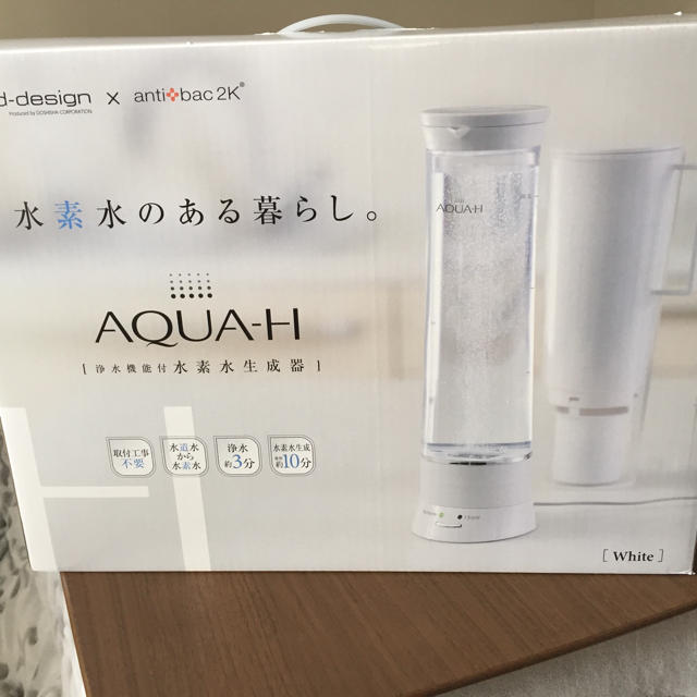 ドウシシャ(ドウシシャ)の水素水生成器 スマホ/家電/カメラの美容/健康(その他)の商品写真