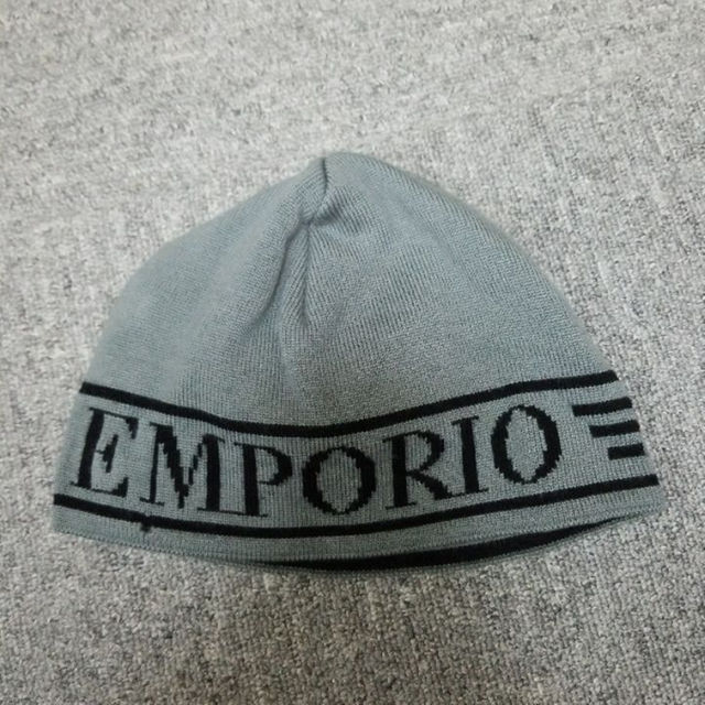 Emporio Armani(エンポリオアルマーニ)のエンポリオ・アルマーニ　ニット帽 メンズの帽子(その他)の商品写真