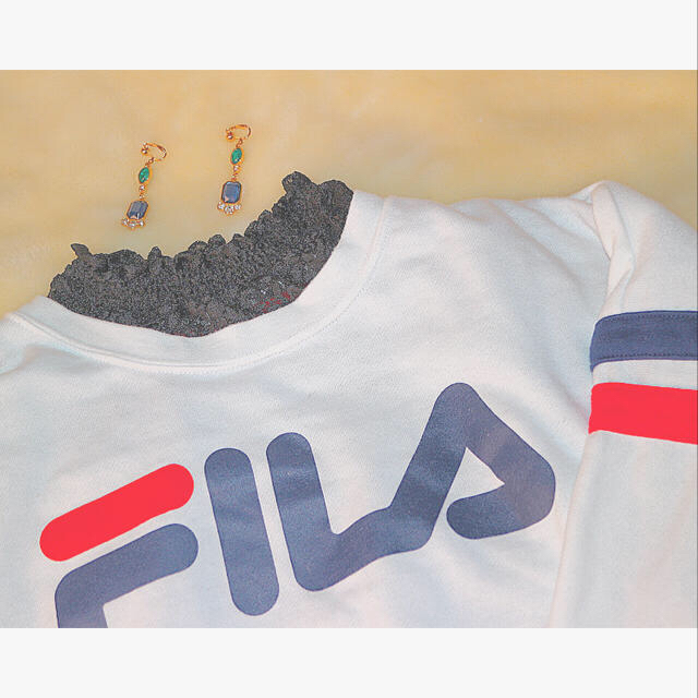 FILA(フィラ)のFILA 古着 トレーナー 韓国 レディースのトップス(トレーナー/スウェット)の商品写真