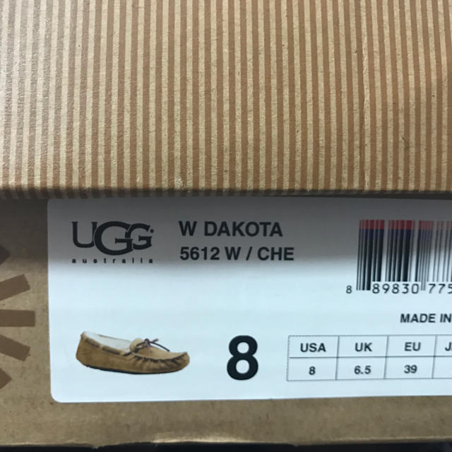 UGG(アグ)の新品 UGG アグ モカシン DAKOTA ダコタ 25センチ レディースの靴/シューズ(スリッポン/モカシン)の商品写真