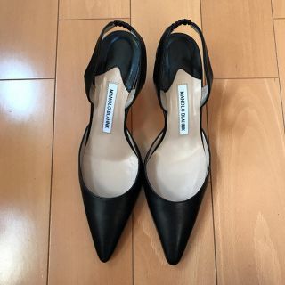 マノロブラニク(MANOLO BLAHNIK)のマノロブラニク バックストラップパンプス キャロリン(ミュール)