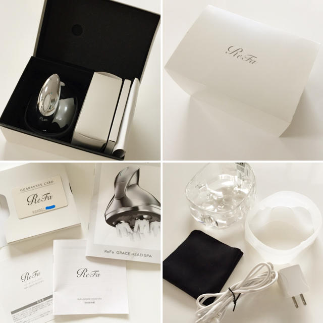 美品 リファ グレイス ヘッドスパ ReFa-