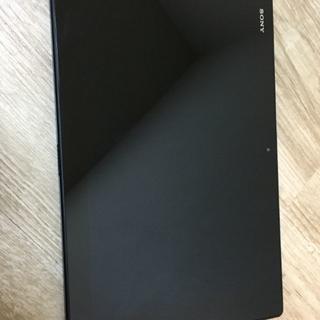 エクスペリア(Xperia)のXperia Z2 Tablet SOT21 ブラック au版 simロック解除(タブレット)